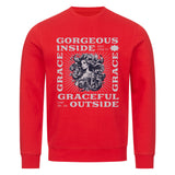 Premium Sweatshirt "Gorgeous Inside, Graceful Outside" - Pure Eleganz