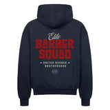 Premium Oversized Zipper Hoodie "Elite Barber Squad"
