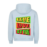 Premium Unisex Hoodie "Live Love Style"