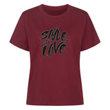 Premium Damen T-Shirt "Style with Love" – Weil wahre Schönheit mit Leidenschaft beginnt!