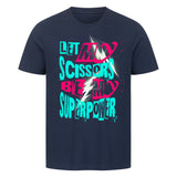Premium T-Shirt "LET MY SCISSORS BE MY SUPERPOWER"