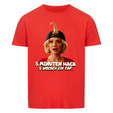 5 MINUTEN HACK. 5 WOCHEN EIN CAP. Unisex T-Shirt