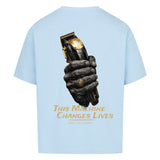 THIS MACHINE CHANGES LIVE Oversized T-Shirt