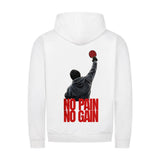 NO PAIN NO GAIN Unisex Zipper Hoodie