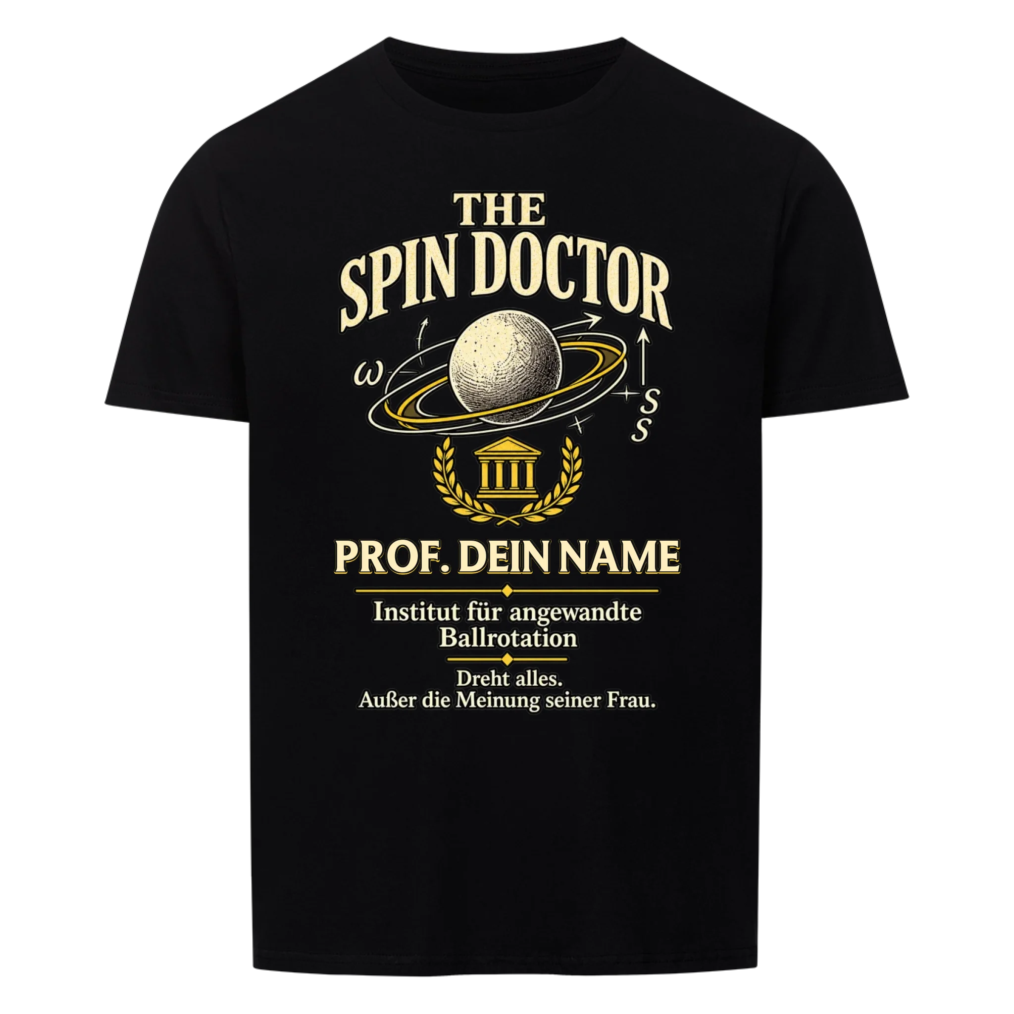 THE SPIN DOCTOR personalisierbar