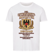 DER UNTERSCHNITT-MINISTER personalisierbar