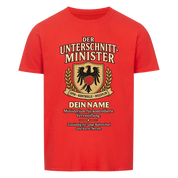 DER UNTERSCHNITT-MINISTER personalisierbar