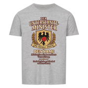 DER UNTERSCHNITT-MINISTER personalisierbar