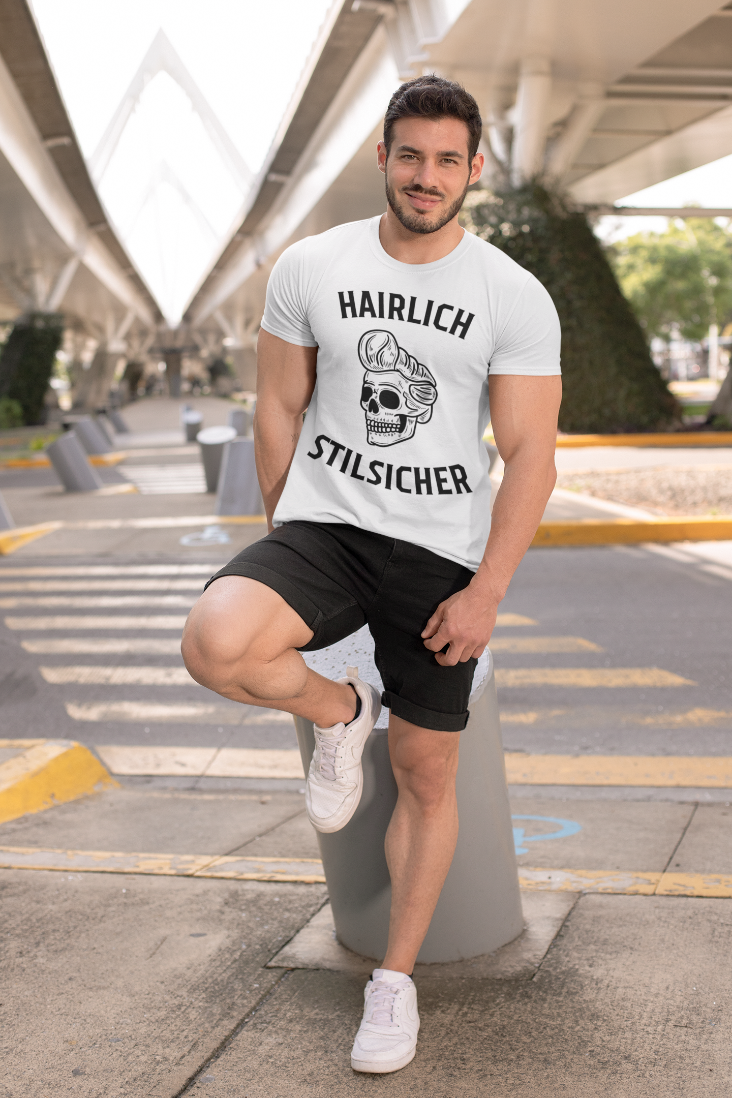 T-Shirt "Hairlich Stilsicher"