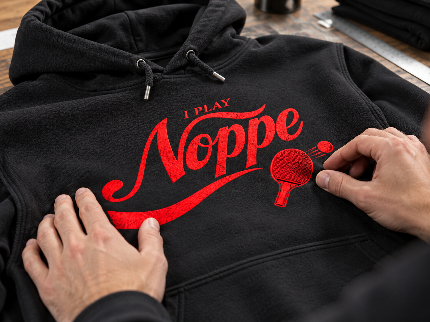 Schwarzer_Hoodie_mit_rotem_Pingpong-Print.png