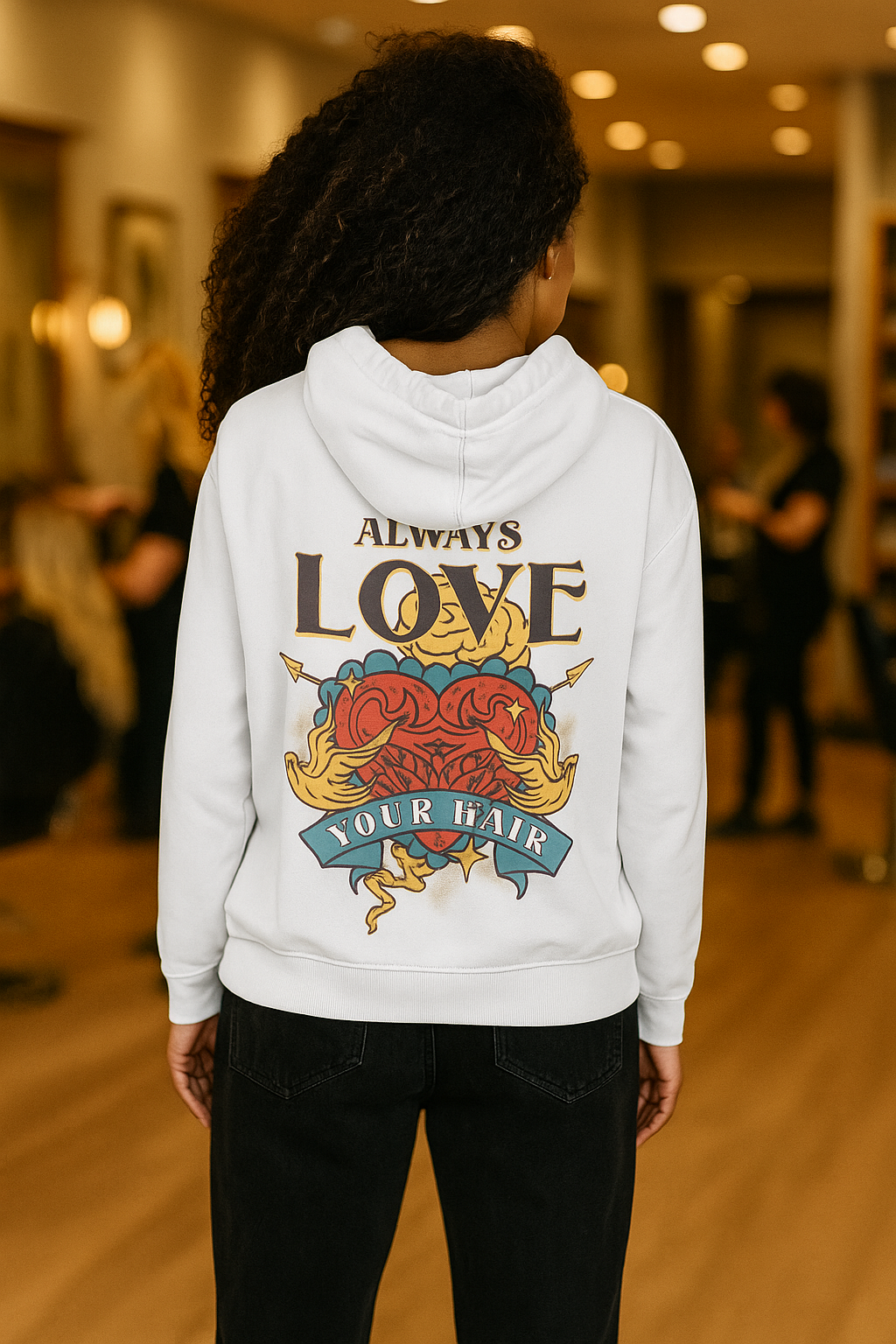 ALWAYS LOVE YOUR HAIR Premium Hoodie