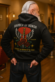 BARBER OF HONOR Oversized Hoodie
