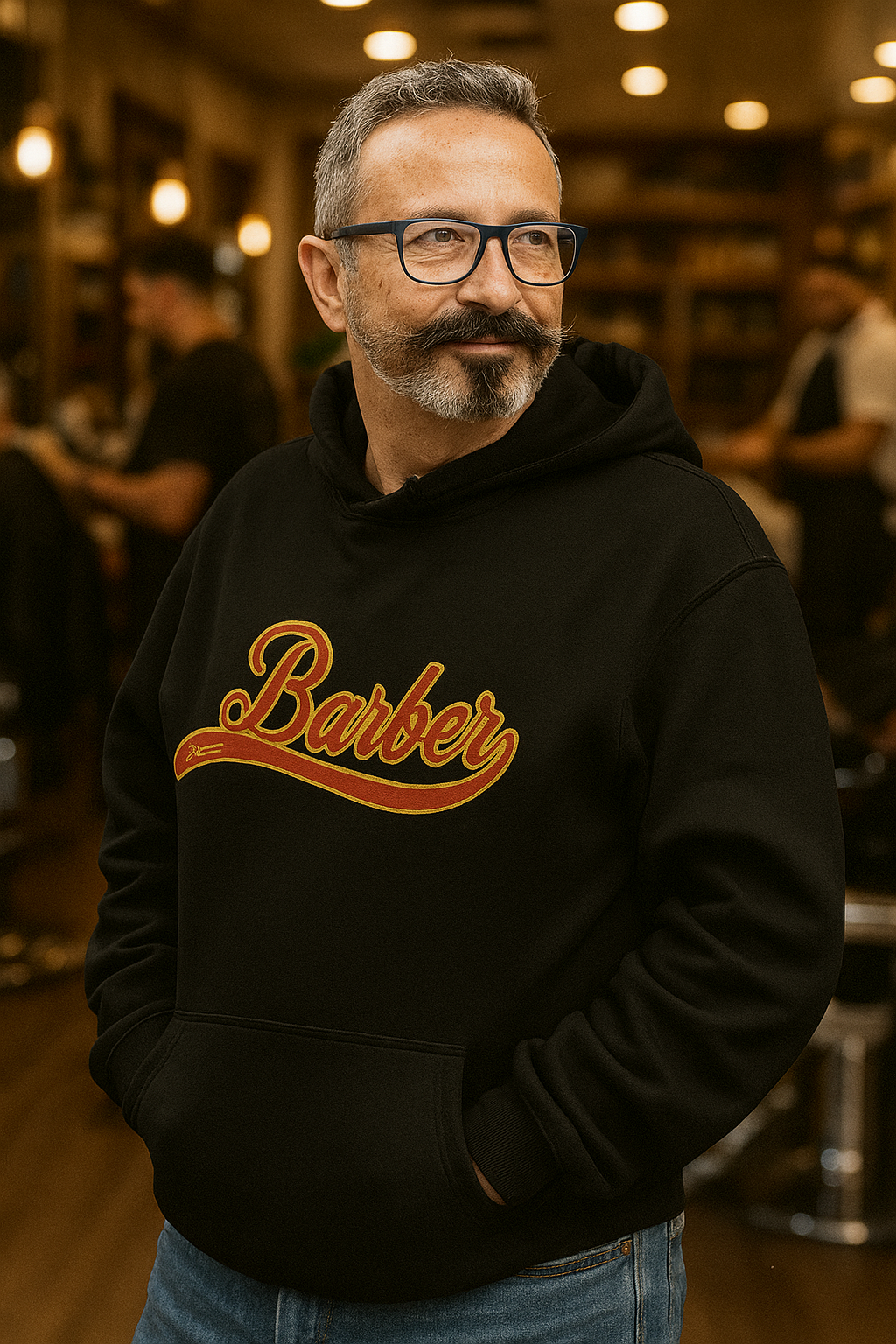 Premium Hoodie "Barber"