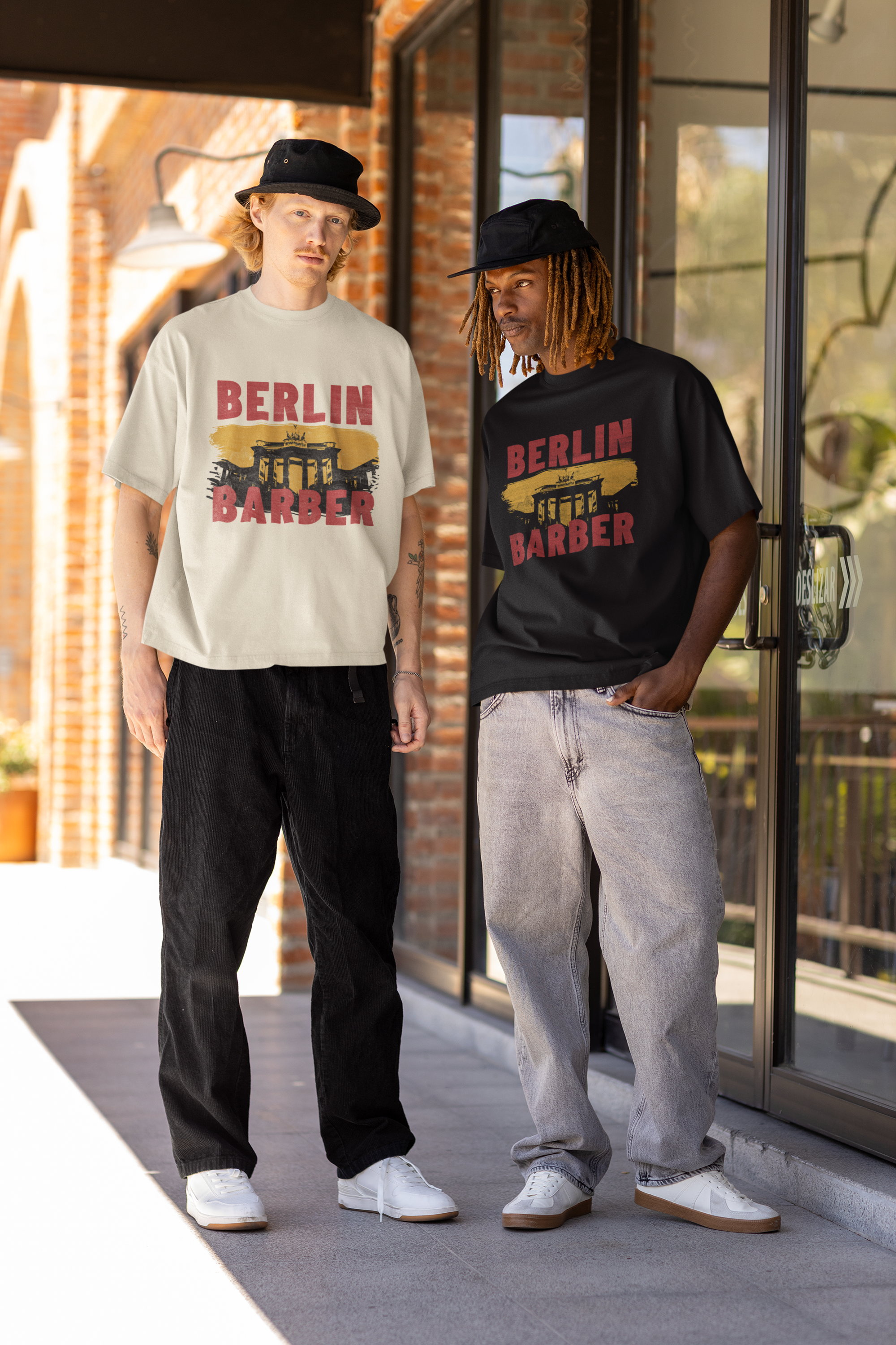 Oversized T-Shirt "Berlin Barber"