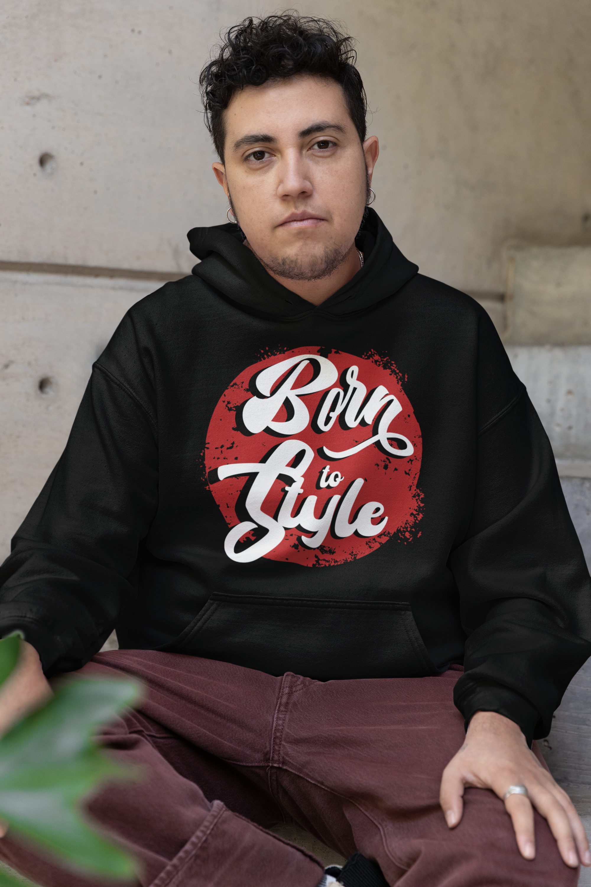 Premium Hoodie "Born to Style" – Zeig deine Leidenschaft für perfektes Styling!