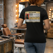 TESTSIEGER FRISEUR 2026 FRAU Premium Damen T-Shirt Backprint