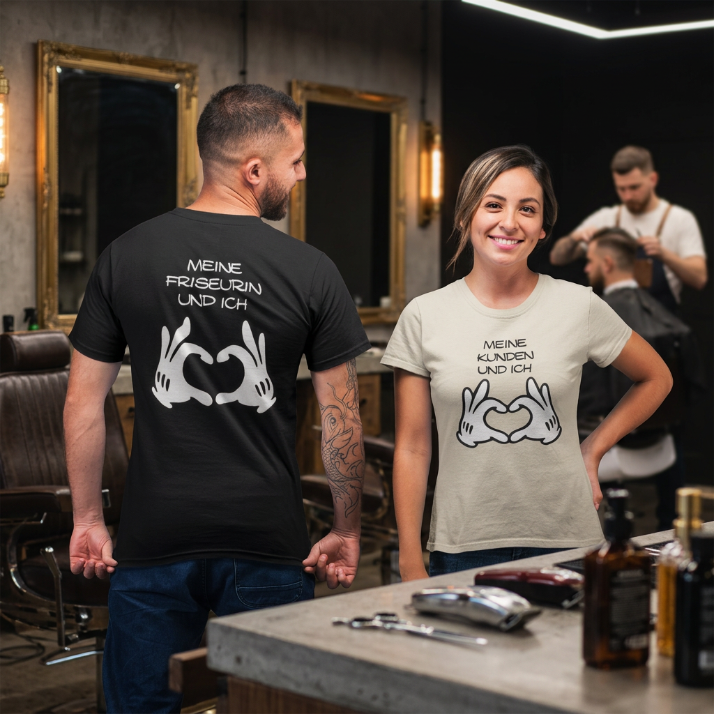 MEINE KUNDEN UND ICH Unisex T-Shirt