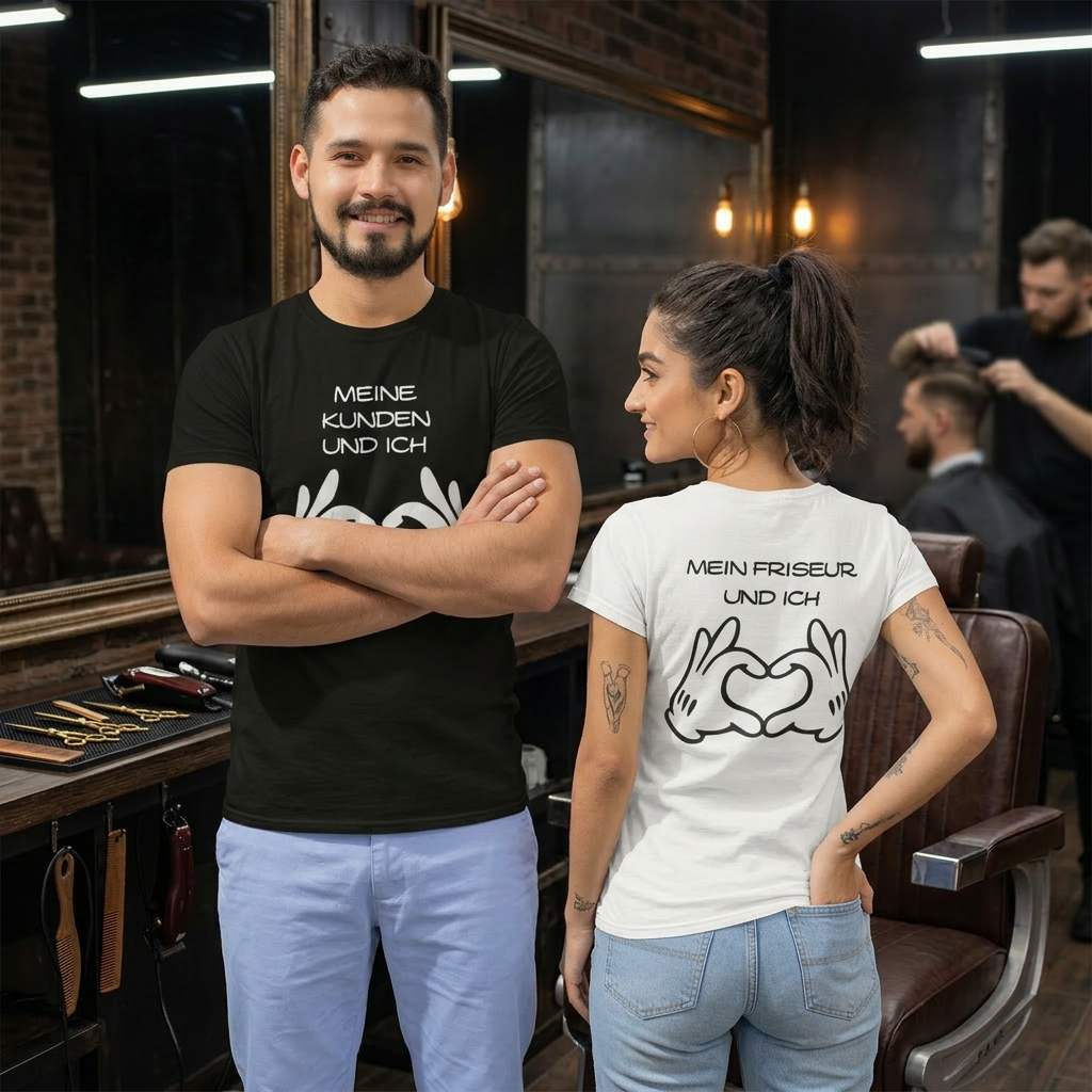 MEINE KUNDEN UND ICH Unisex T-Shirt