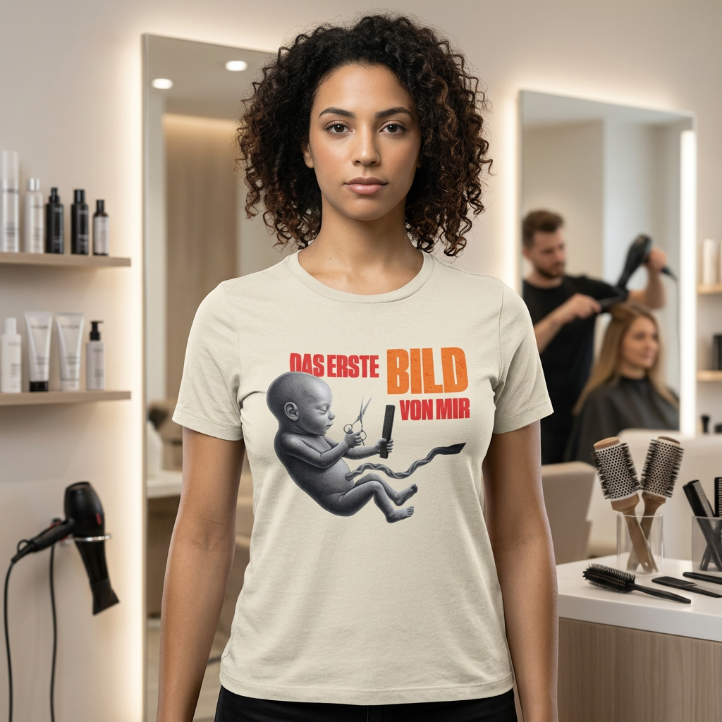 FRISEUR & BARBER - DAS ERSTE BILD VON MIR Unisex T-Shirt