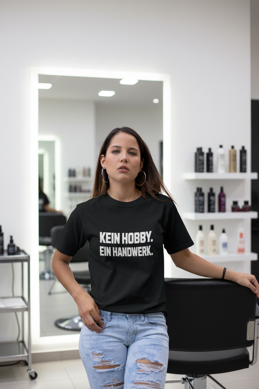 Premium Damen T-Shirt – Kein Hobby. Ein Handwerk.