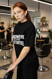 Premium Oversized T-Shirt – Handwerk ist kein Rabattartikel