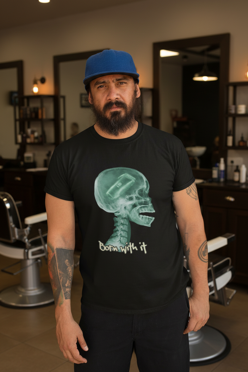 BARBER - BORN WITH IT Unisex T-Shirt
