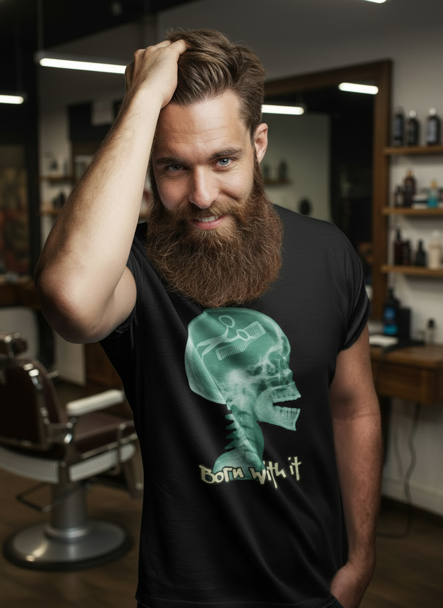 HAIRDRESSER - BORN WITH IT Unisex T-Shirt
