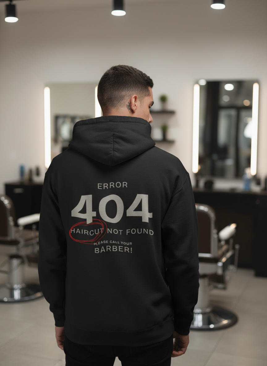 ERROR 404 - HAIRCUT NOT FOUND Premium Hoodie