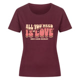 T-Shirt "All You Need Is Love And A Good Haircut"